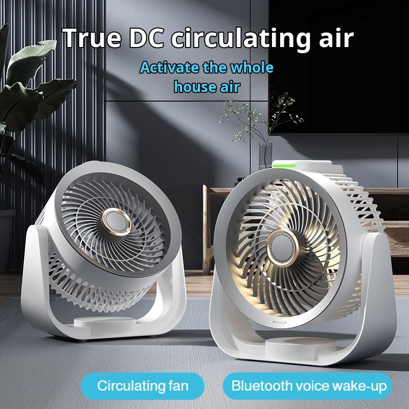 Smart Night Light - Smart Desk Fan Voice Activated Night