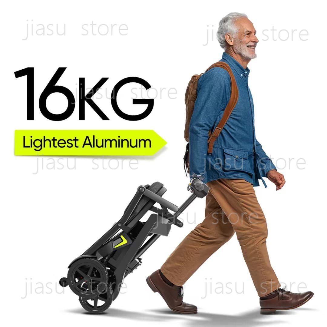 Smart Elderly Home - Foldable Smart Electric Mobility Scooter 4