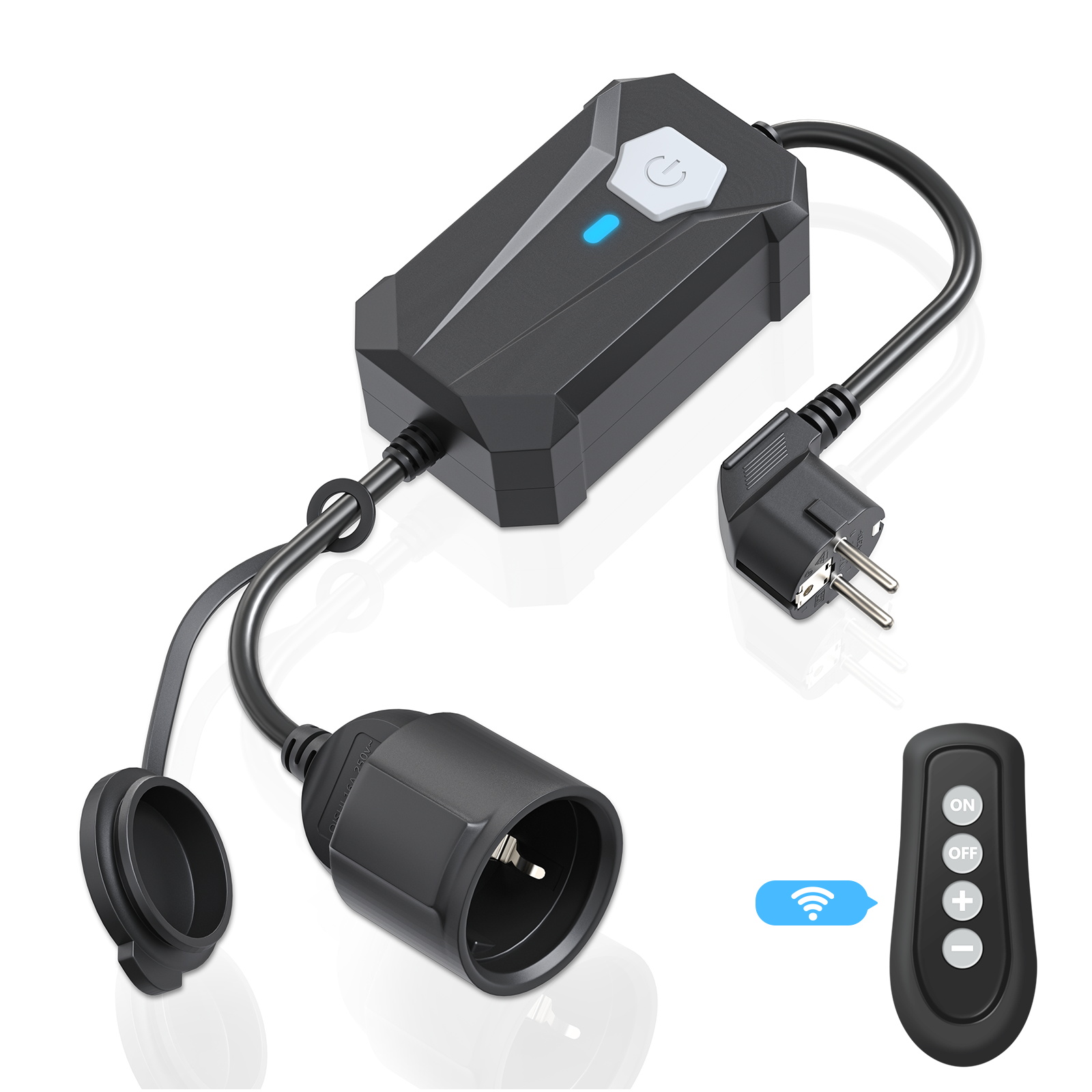 Alexa Compatible Bulb - EU Plug WiFi Smart Dimmer Socket
