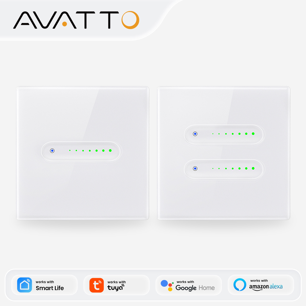 Smart Home Features - AVATTO WiFi 1/2 Gang Smart Dimmer