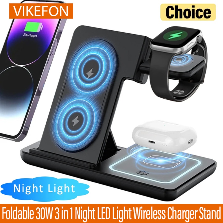 Smart Night Light - 3 in 1 Foldable Night LED