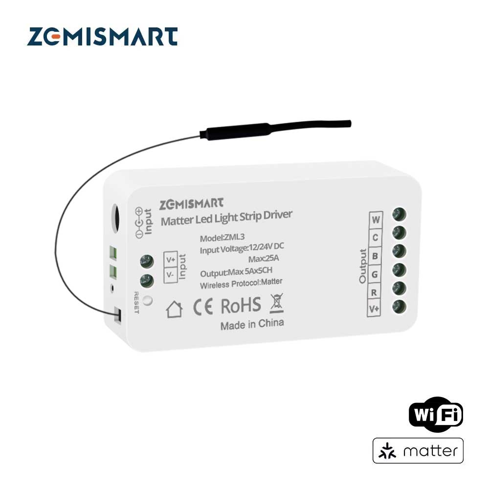 Alexa Compatible Bulb - Zemismart Matter Led Light Strip Driver