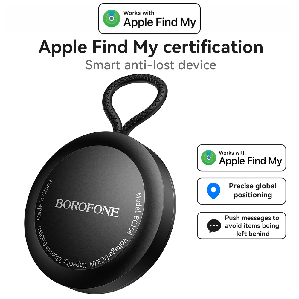 Smart Home Hub Matter - BOROFONE BC104 AirTag Bluetooth Tracker Find
