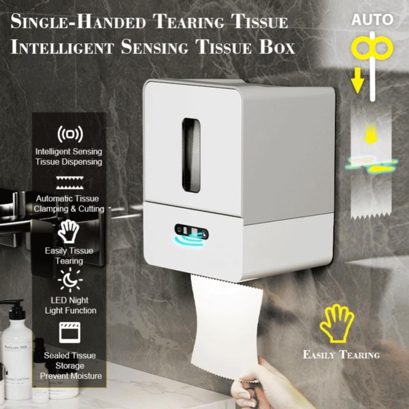 Smart Night Light - Automatic Paper Towel Dispenser Touchless Wall