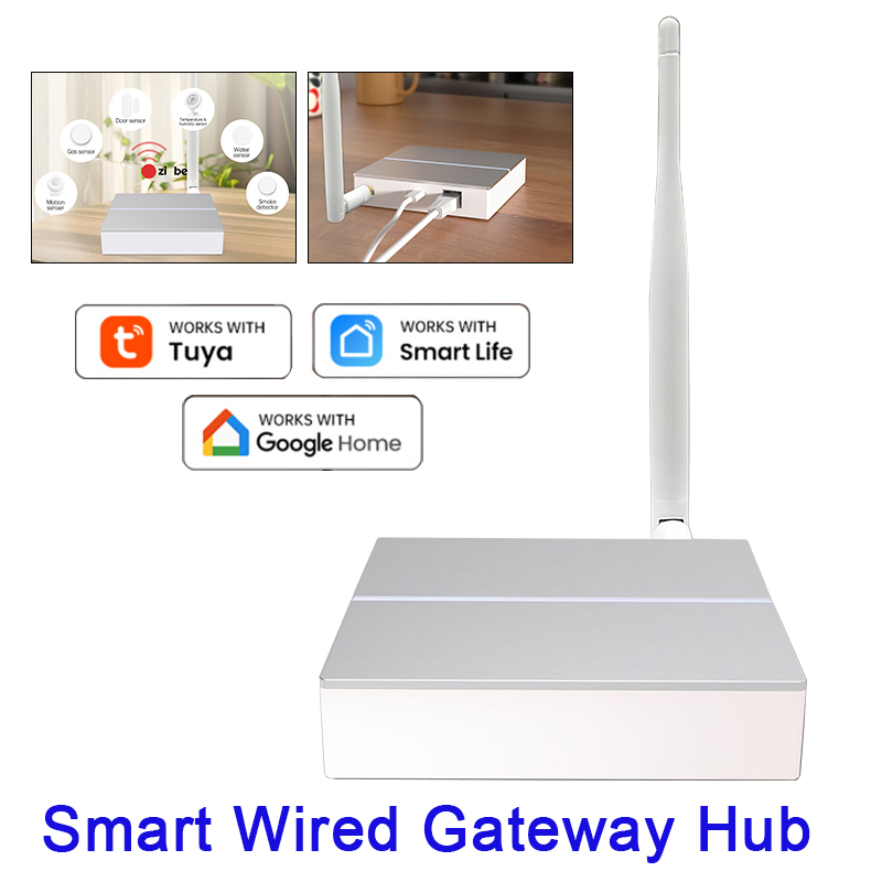 Smart Home Bridge - Tuya Zigbee 3.0 Smart Wired Gateway