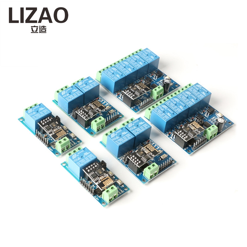 ESP8266 ESP-01 WiFi Relay Modu - đánh giá và giá Smart Home Model Project