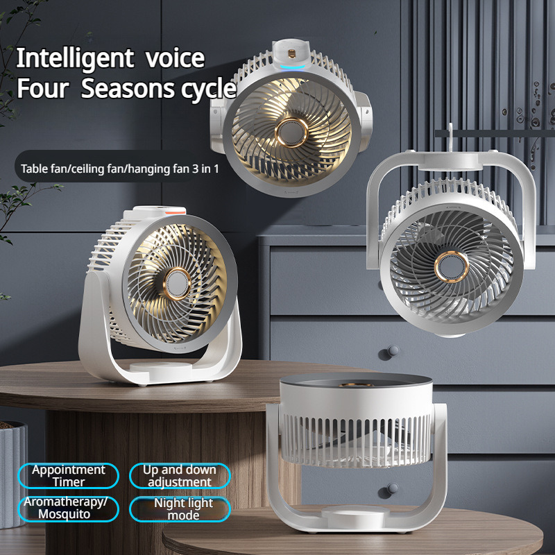 Smart Desk Fan Voice Activated - đánh giá và giá Smart Night Light