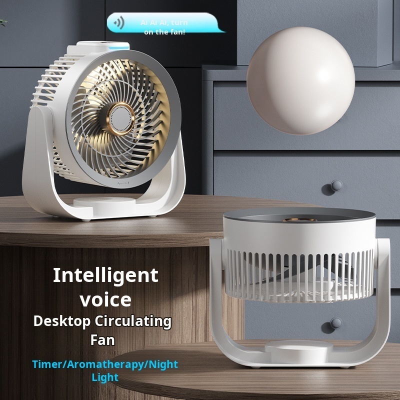 Smart Desk Fan Voice Activated - đánh giá và giá Smart Night Light