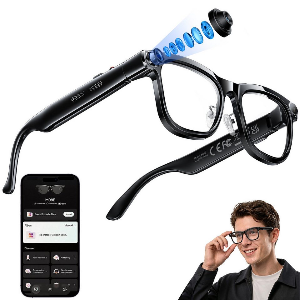 AI Smart Glasses with ChatGPT  - đánh giá và giá Smart Home Battery Camera