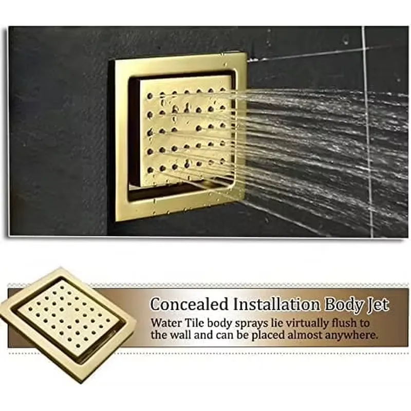 Smart LED Shower Set Bathroom  - đánh giá và giá Smart Home System