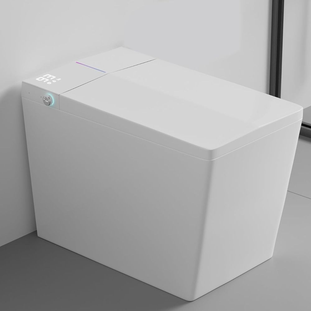 Square Smart Toilet with Tank  - đánh giá và giá Smart Night Light