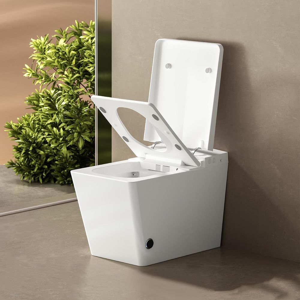 Square Smart Toilet with Tank  - đánh giá và giá Smart Night Light