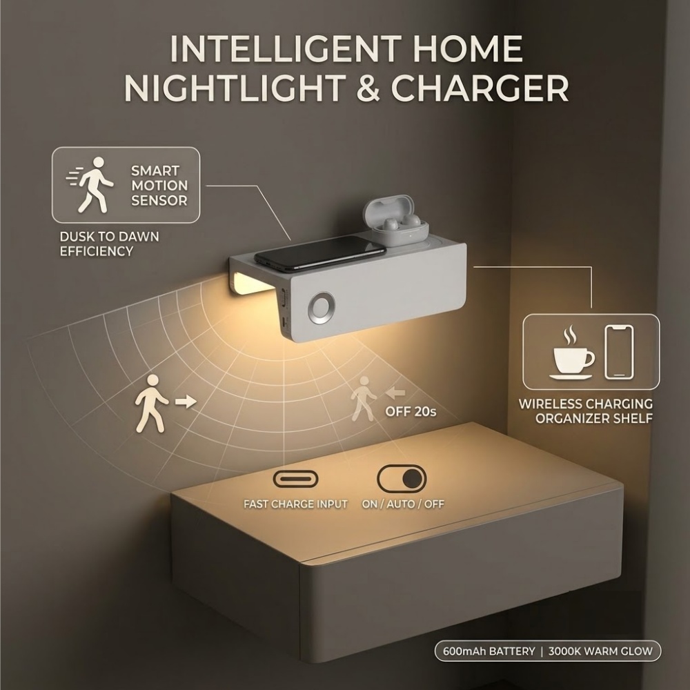 Wireless LED Closet Lamp Smart - đánh giá và giá Smart Night Light