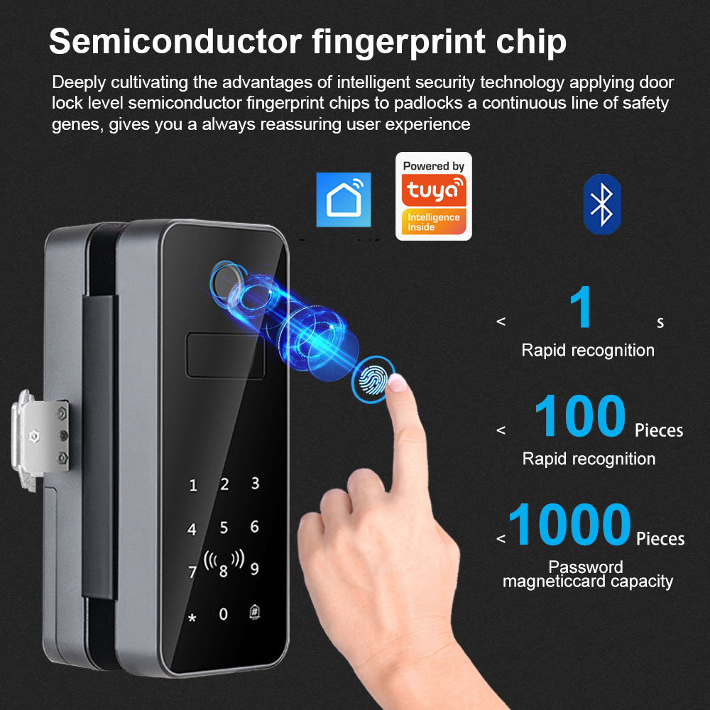 Intelligent Lock Glass Door Pa - đánh giá và giá Smart Home Ezviz