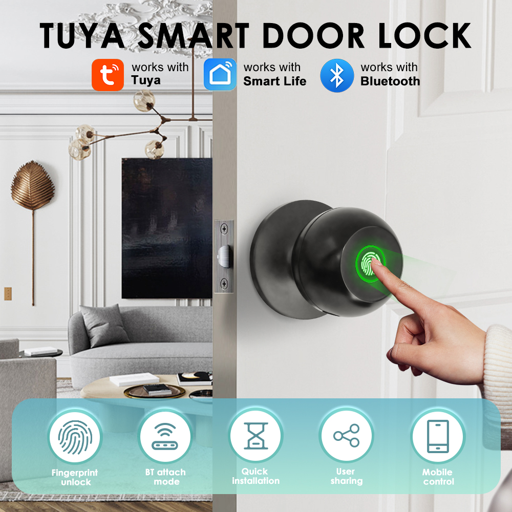 Tuya Electronic Door Lock Smar - đánh giá và giá Smart Home Website
