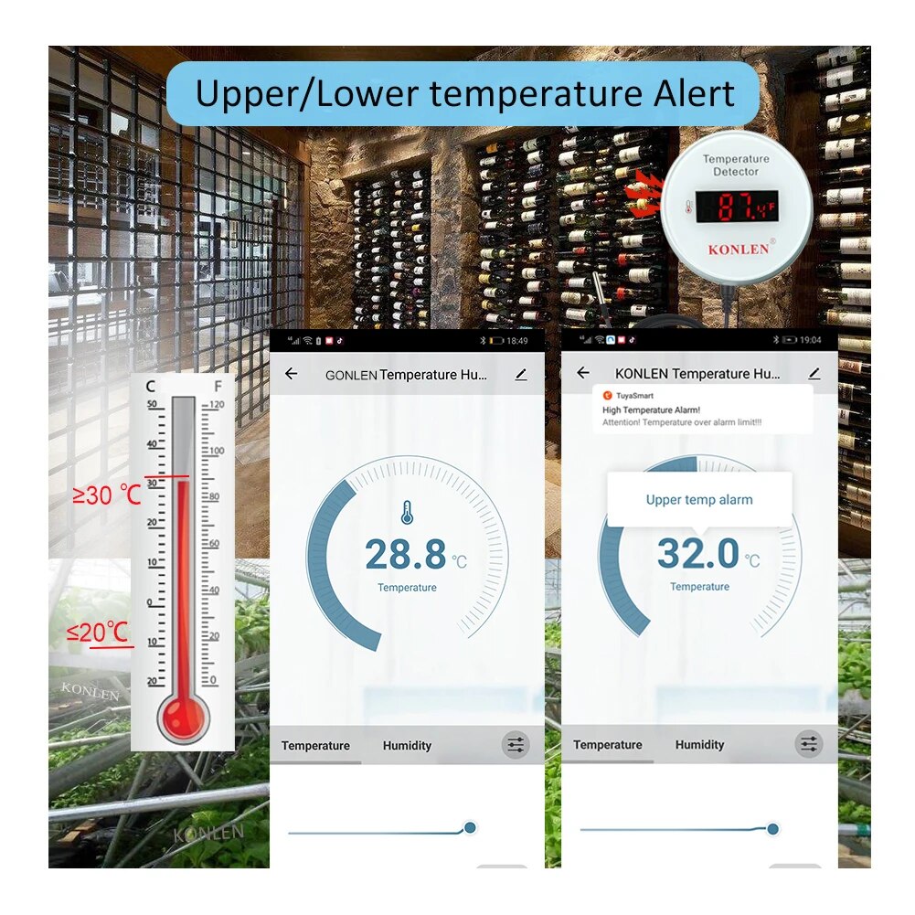 KONLEN Tuya Wifi Temperature S - đánh giá và giá Smart Home Thermostat