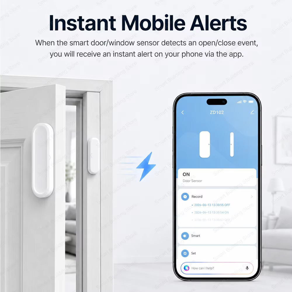Waterproof Door Window Sensor  - đánh giá và giá Smart Home Website