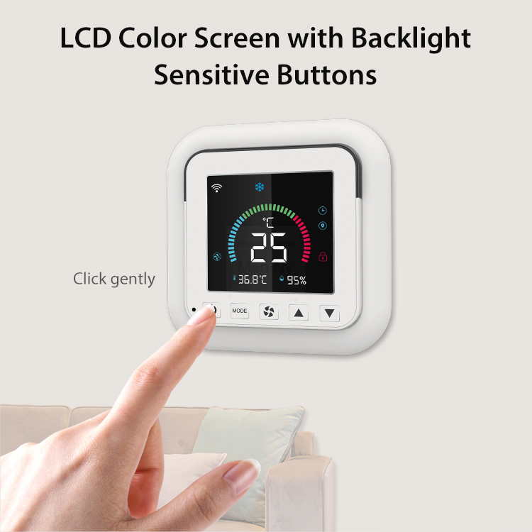 MANHOT Smart Thermostat WiFi A - đánh giá và giá Smart Home Thermostat