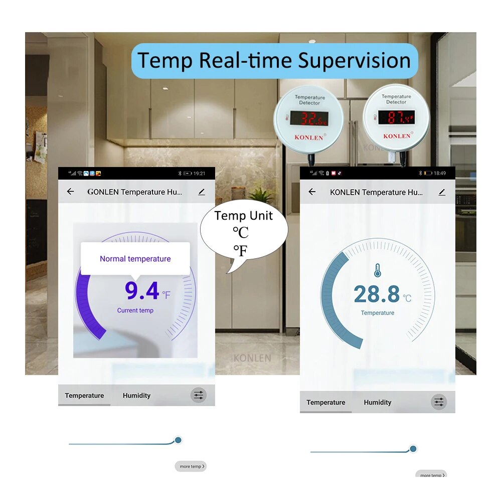 KONLEN Tuya Wifi Temperature S - đánh giá và giá Smart Home Thermostat