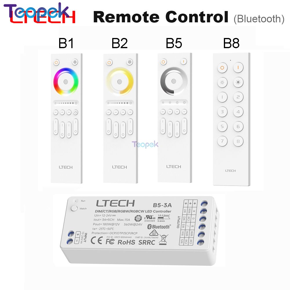 LTECH B5-3A LED Controller Con - đánh giá và giá Alexa Compatible Bulb