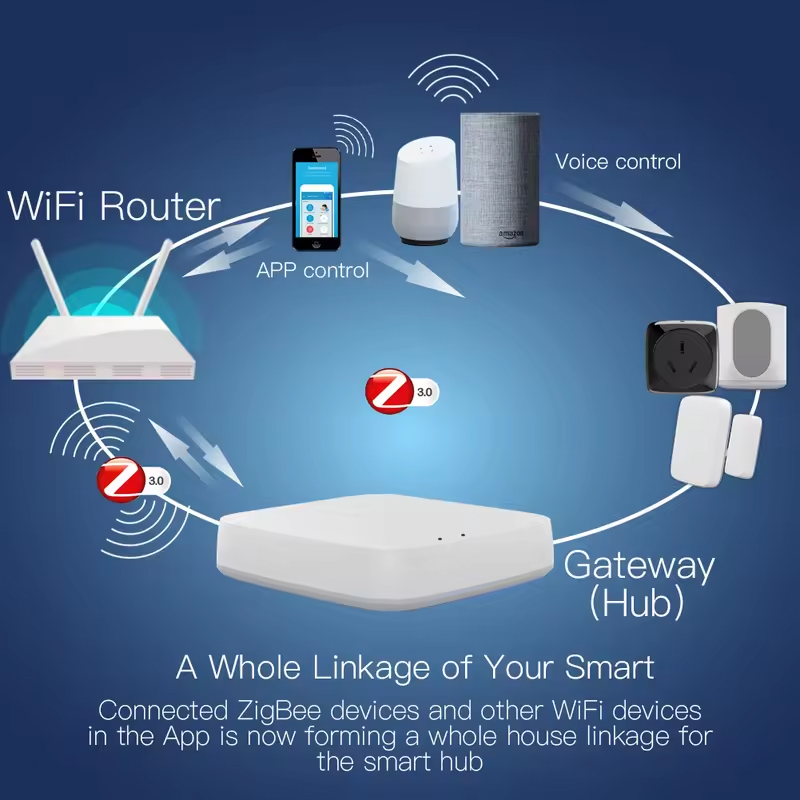 Moes Tuya ZigBee 3.0 Smart Gat - đánh giá và giá Smart Home Hub Matter