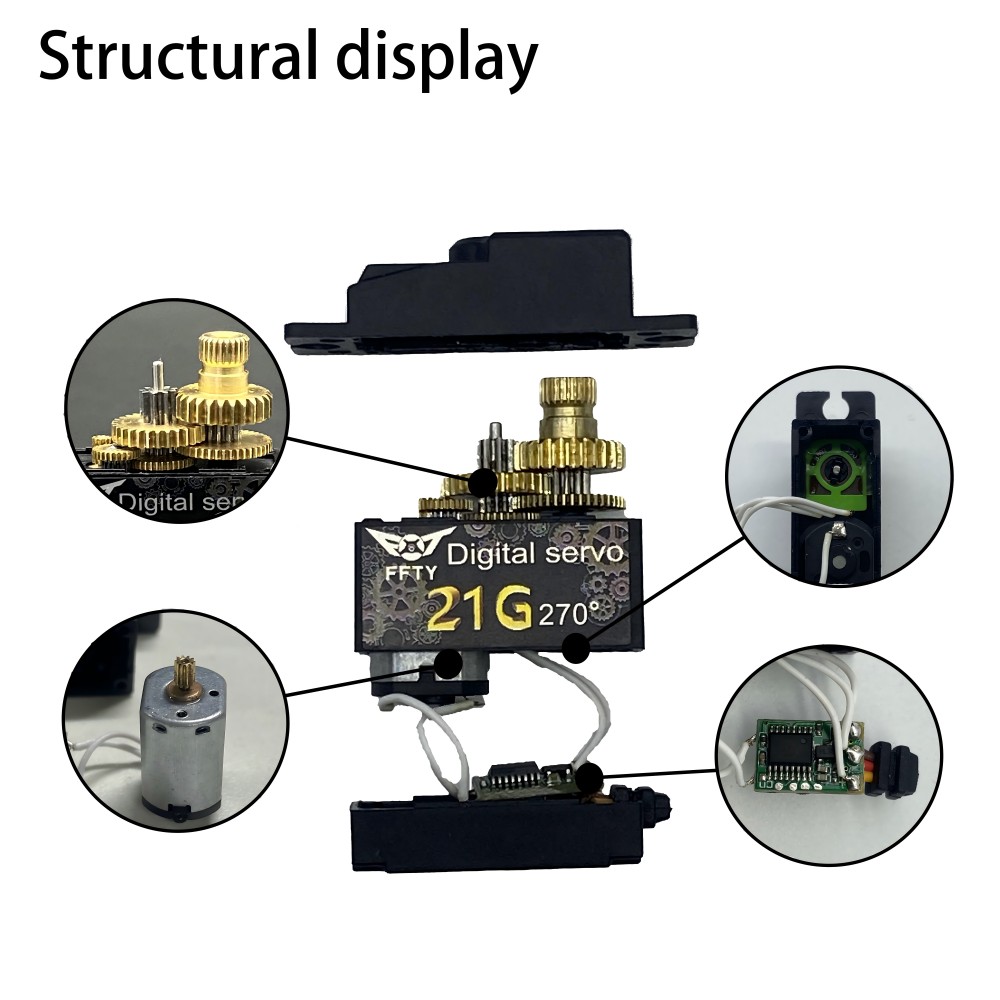 21g small servos are suitable  - đánh giá và giá Smart Home Model Project