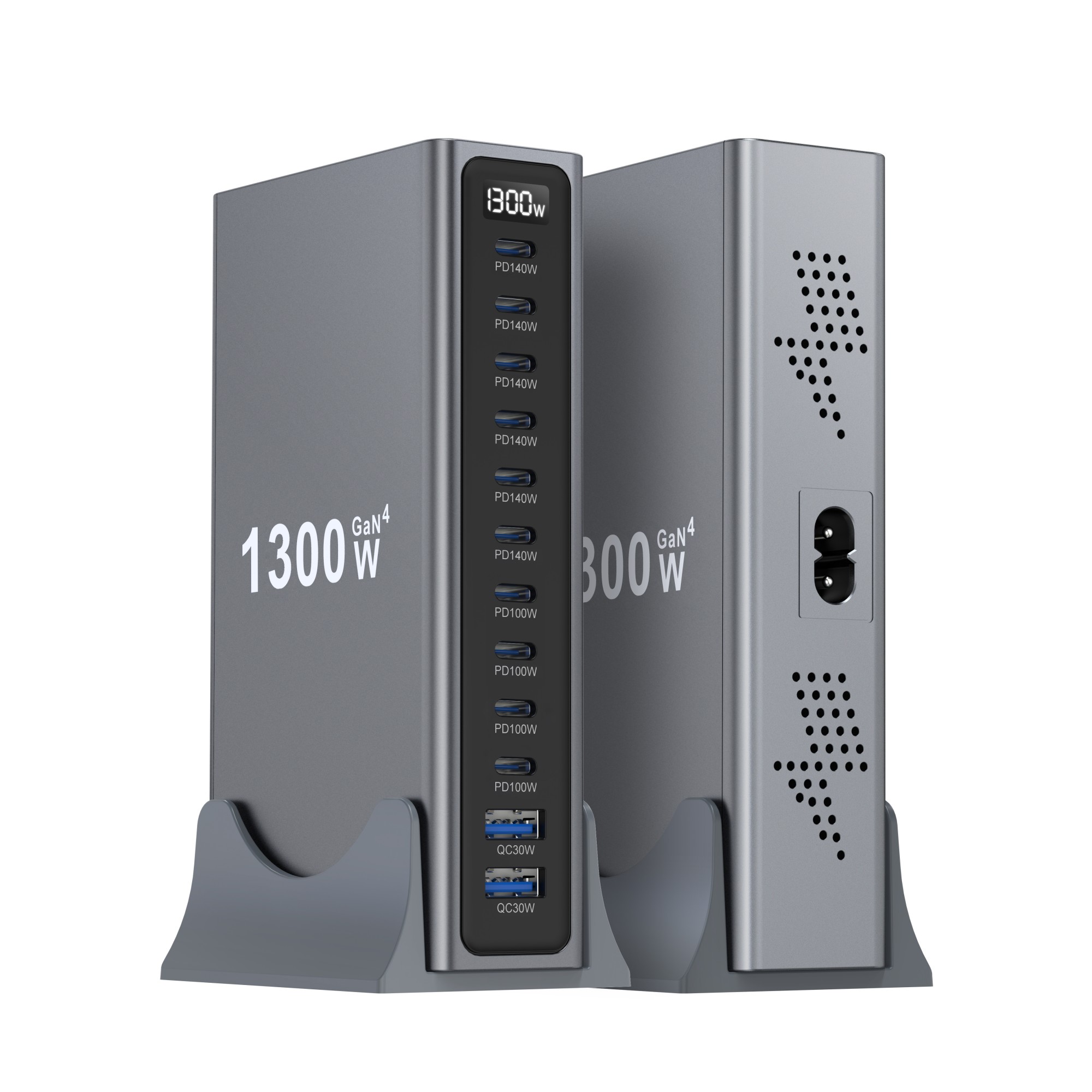 1300W GaN IV 12-Port USB C Cha - đánh giá và giá Smart Home Hub 2