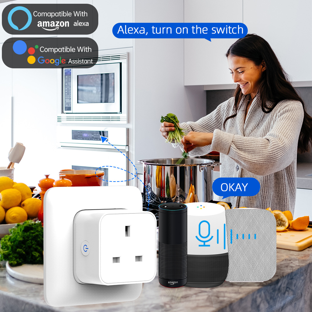 Tuya Smart Socket 16A/20A WiFi - đánh giá và giá Smart Home Features