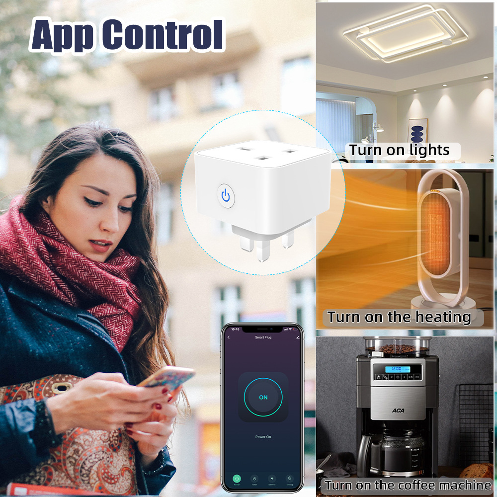 Tuya Smart Socket 16A/20A WiFi - đánh giá và giá Smart Home Features