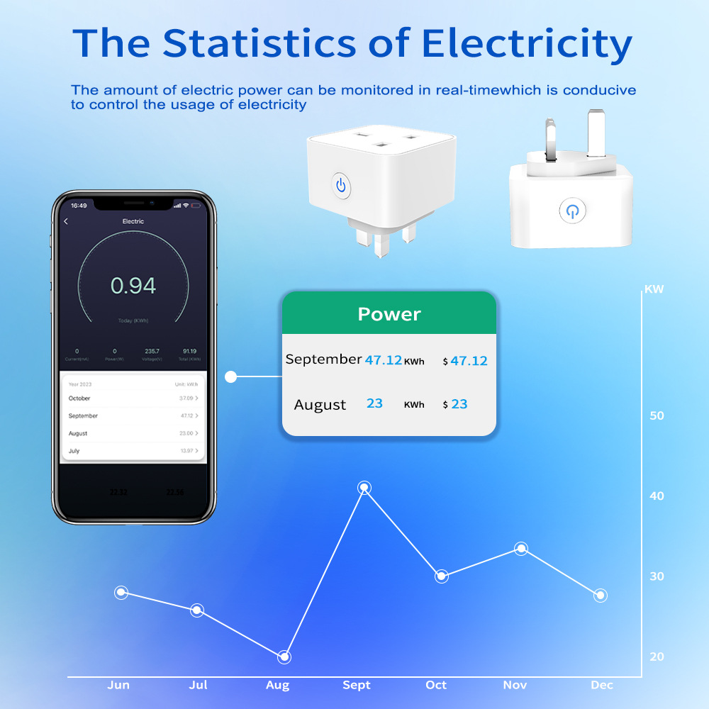 Tuya Smart Socket 16A/20A WiFi - đánh giá và giá Smart Home Features