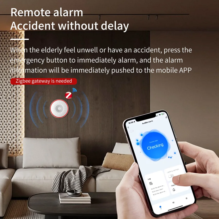 Tuya WiFi ZigBee Smart Alarm S - đánh giá và giá Smart Home Features