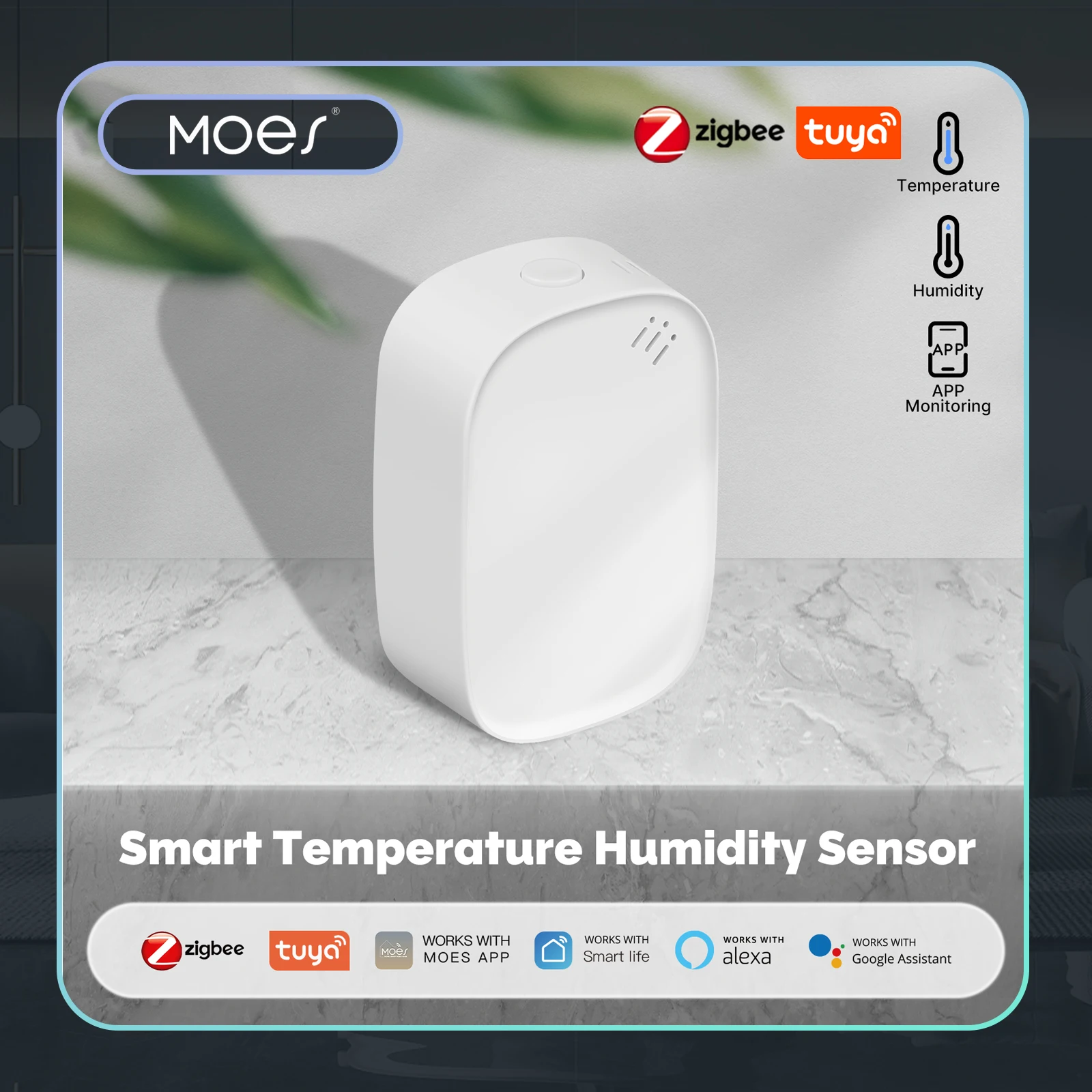 MOES Tuya Zigbee Smart Tempera - đánh giá và giá Smart Home News