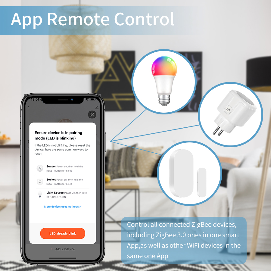 Tuya Smart Multi-Mode Gateway  - đánh giá và giá Smart Home Wifi Hub