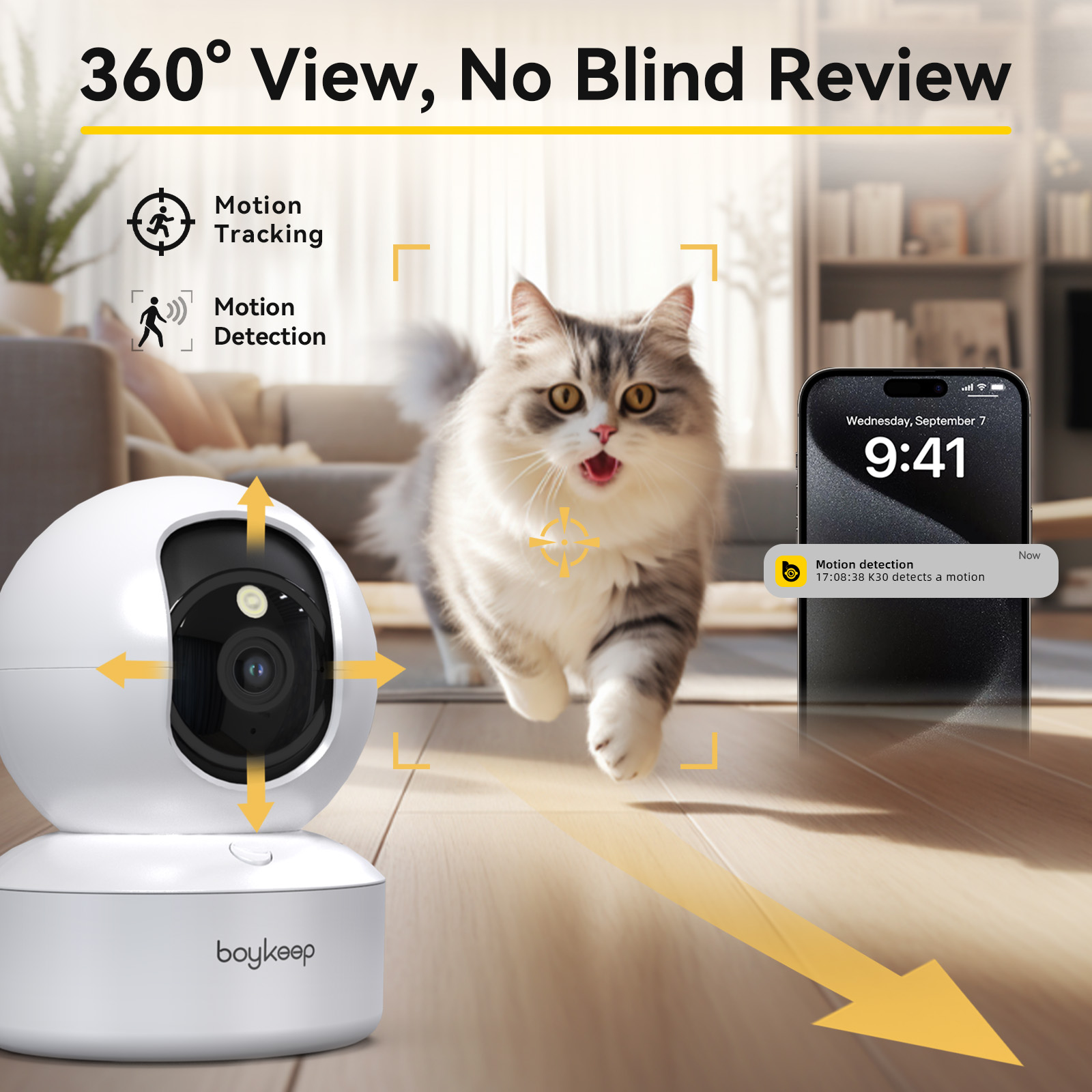 Boykeep 2K Pet Dog Camera with - đánh giá và giá Smart Home Ezviz