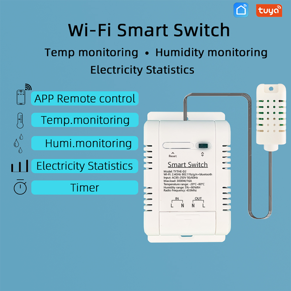 WiFi TH-16 Switch Tuya Wireles - đánh giá và giá Smart Home Thermostat