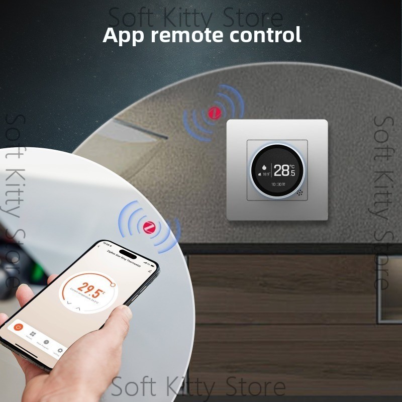 Smart home knob floor heating  - đánh giá và giá Smart Home Thermostat