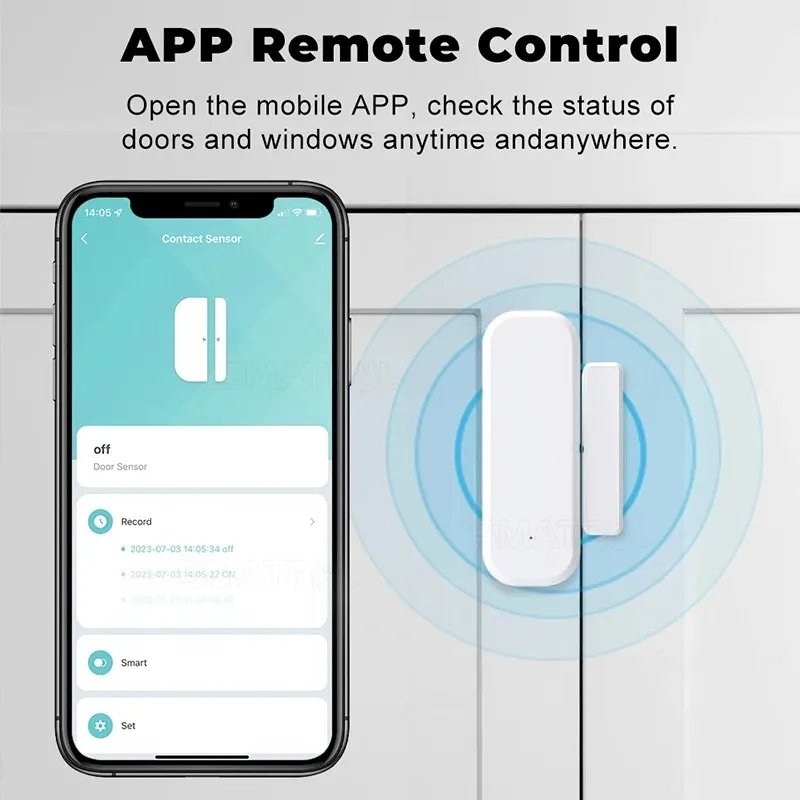 Tuya WiFi Smart Door Window Se - đánh giá và giá Smart Home Features