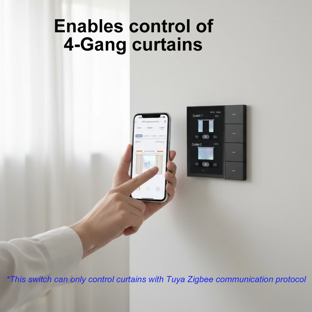 F3-pro Tuya Smart Panel ZigBee - đánh giá và giá Smart Home System