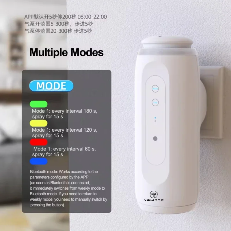 NAMSTE Portable Smart Diffuser - đánh giá và giá Smart Night Light