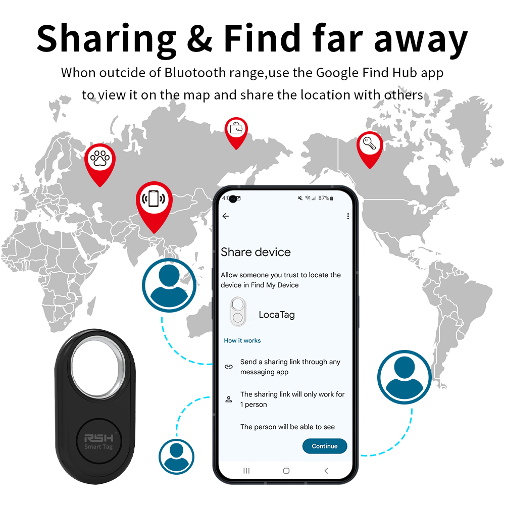 RSH 4PCS GPS Tracker for Samsu - đánh giá và giá Smart Home Hub Samsung