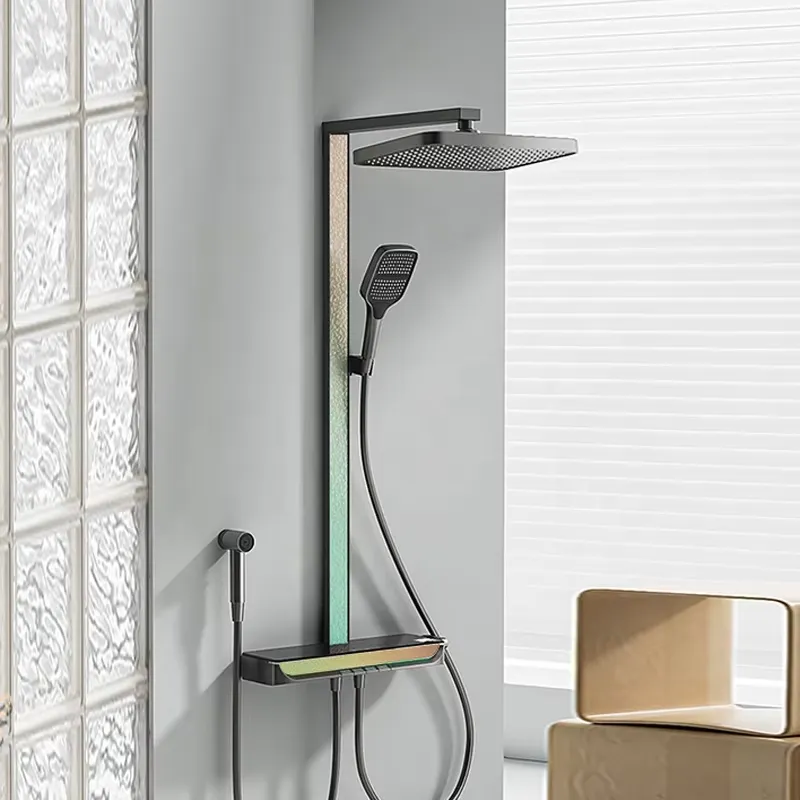Brass Digital Waterfall Shower - đánh giá và giá Smart Home Thermostat