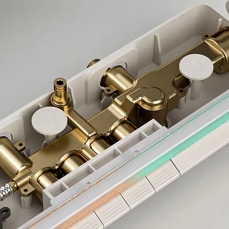 Brass Digital Waterfall Shower - đánh giá và giá Smart Home Thermostat