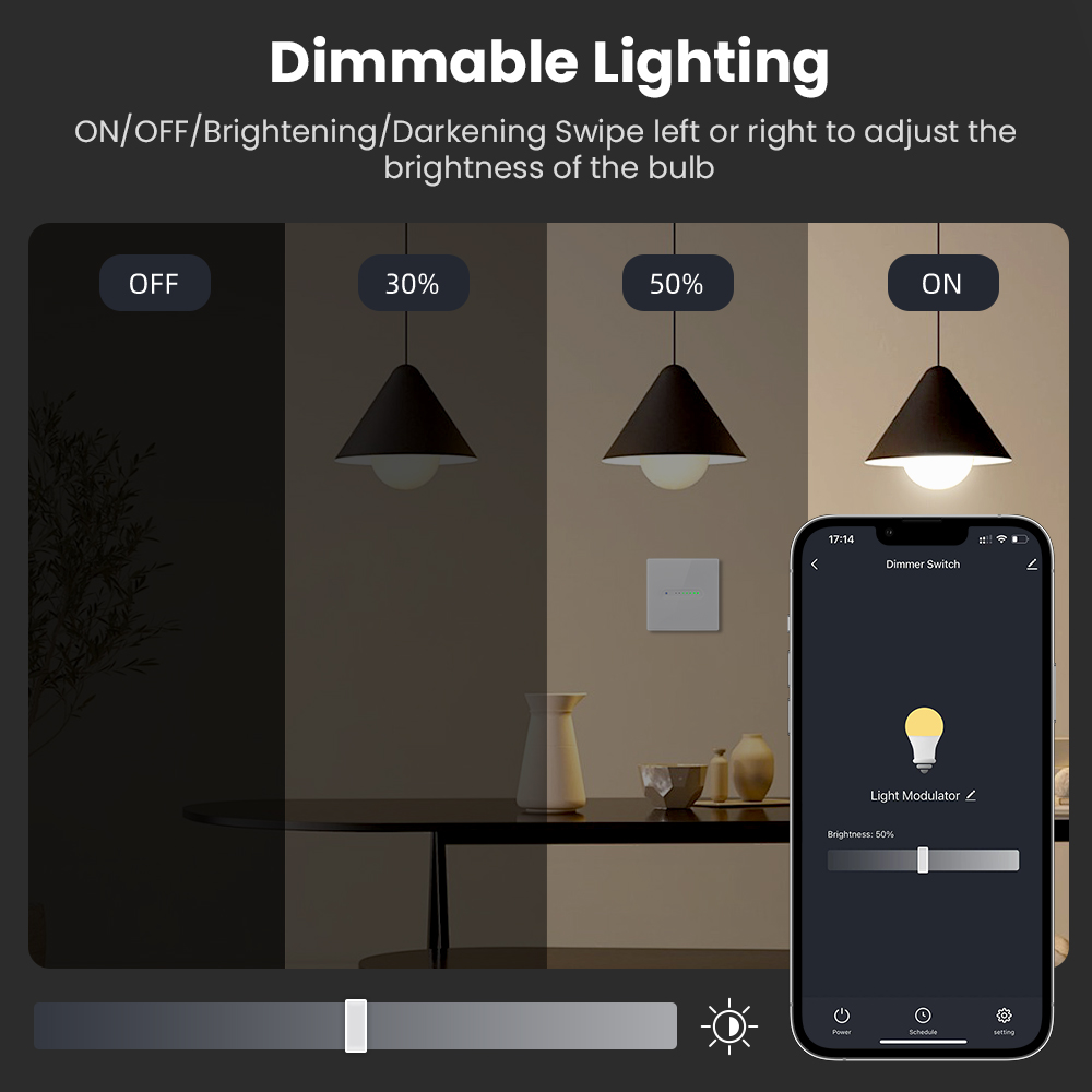 AVATTO WiFi 1/2 Gang Smart Dim - đánh giá và giá Smart Home Features