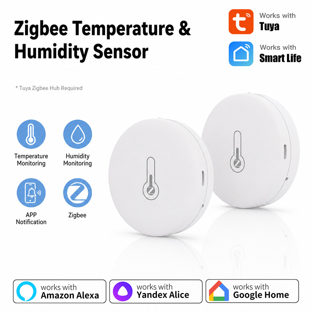 Tuya Zigbee Temperature And Hu - đánh giá và giá Smart Home News