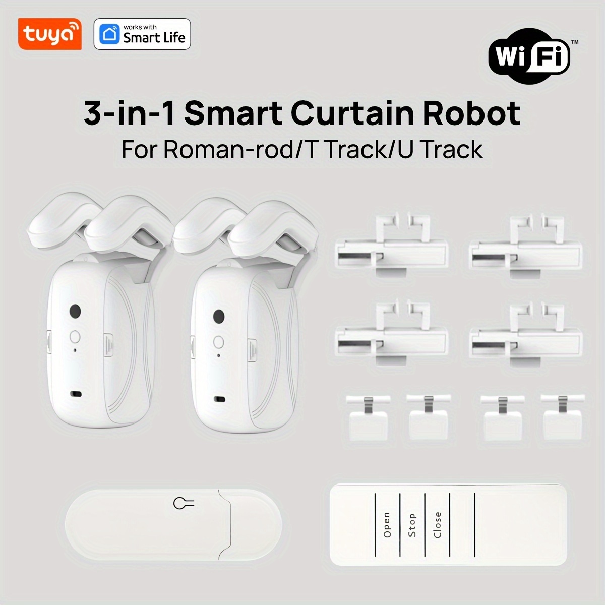 1/2PCS Tuya Smart WiFi Curtain - đánh giá và giá Smart Home Wifi Hub