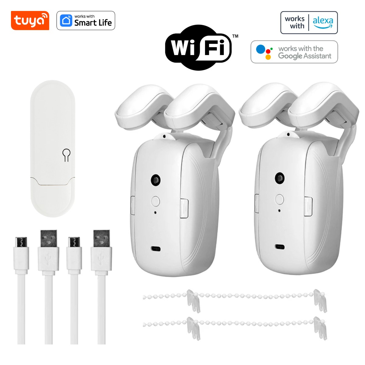 1/2PCS Tuya Smart WiFi Curtain - đánh giá và giá Smart Home Wifi Hub