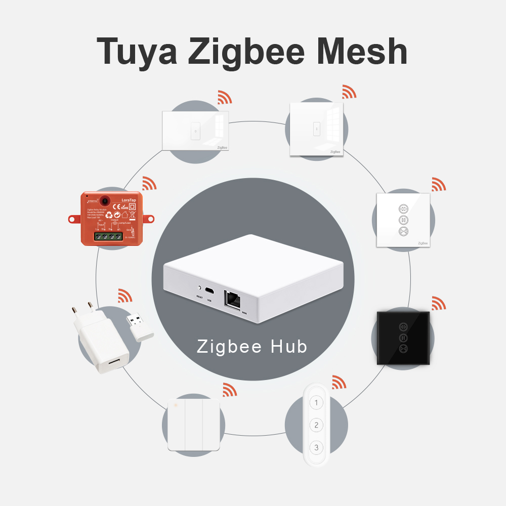 LoraTap Nhà Thông Minh Tuya Zi - đánh giá và giá Smart Home Hub Matter
