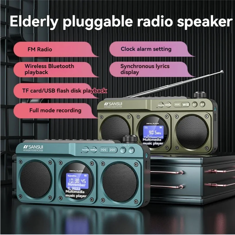 SANSUI F28 Dual Speaker Wirele - đánh giá và giá Smart Elderly Home