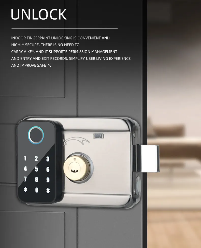 TYSH Tuya Remote Smart Door Lo - đánh giá và giá Smart Home Ezviz