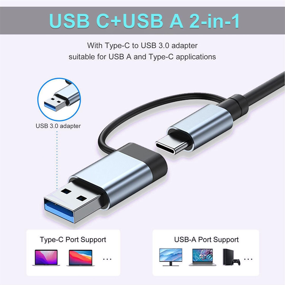 8 In 2 USB C Hub Expander Mult - đánh giá và giá Smart Home Hub 2